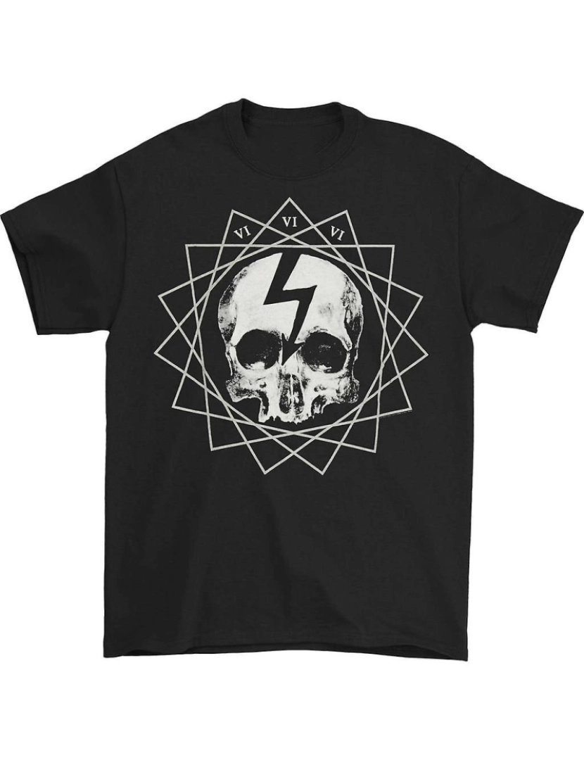 Rockinstone - T-shirt Crânio predestinado de Marilyn Manson