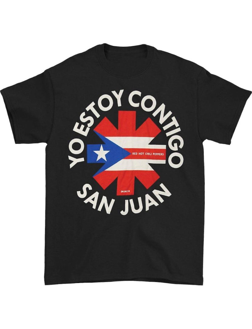 Rockinstone - T-shirt Red Hot Chili Peppers San Juan