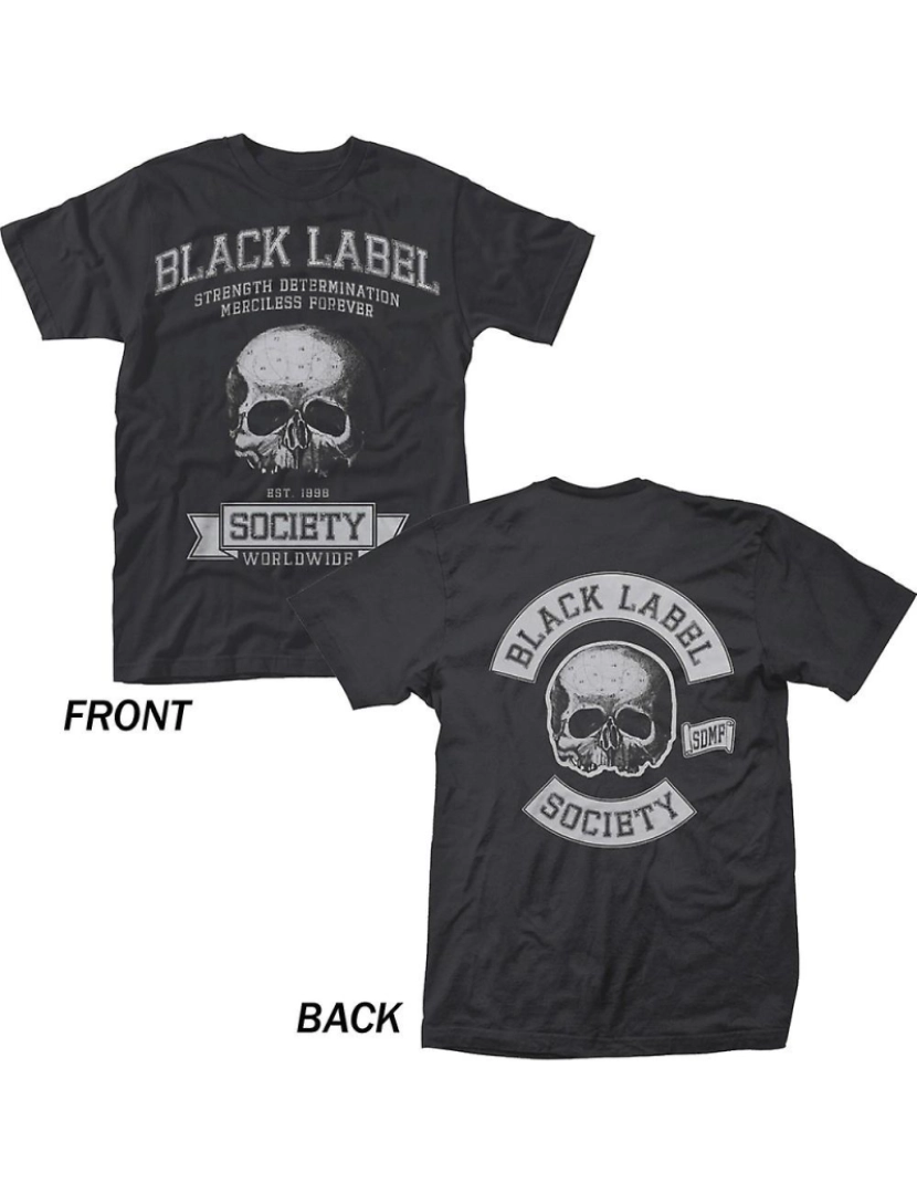 Rockinstone - T-shirt Sociedade Black Label em todo o mundo