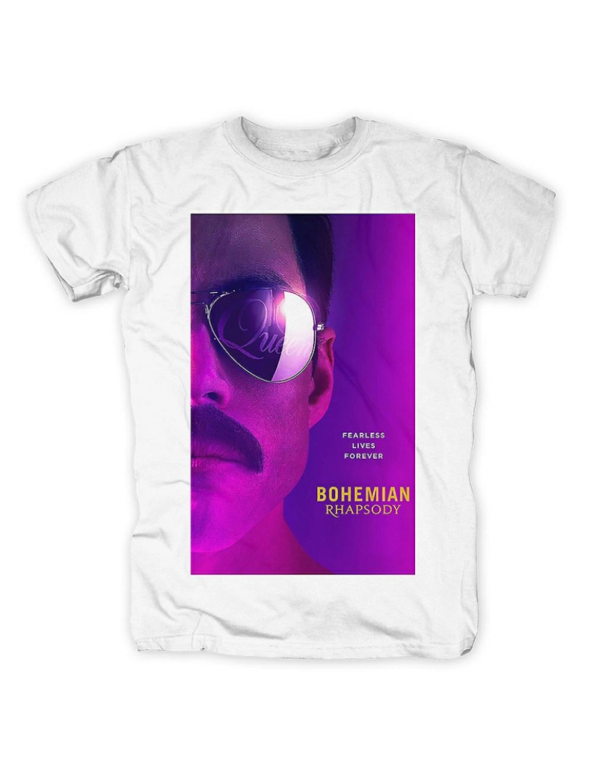 Rockinstone - T-shirt Queen Bohemian Rapsódia Freddie