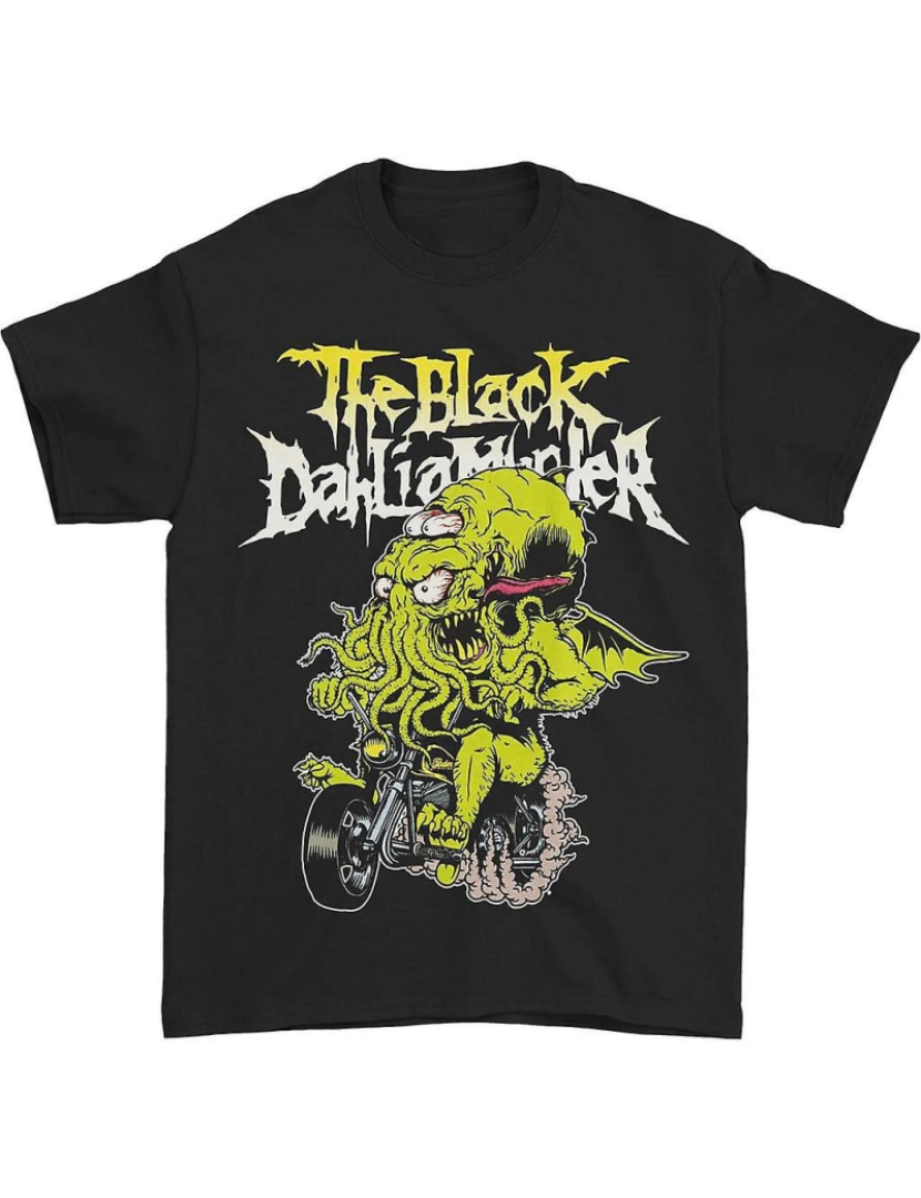 Rockinstone - T-shirt Assassinato da Dália Negra Cthulhu Fink