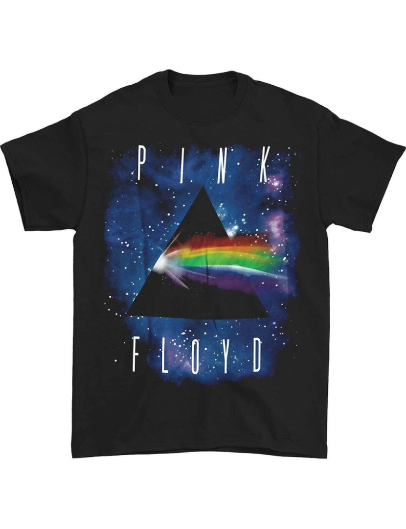 Rockinstone - T-shirt Espaço do lado negro do Pink Floyd