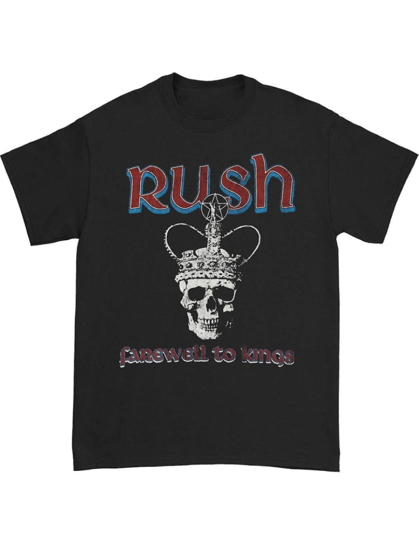 Rockinstone - T-shirt Rush adeus aos reis