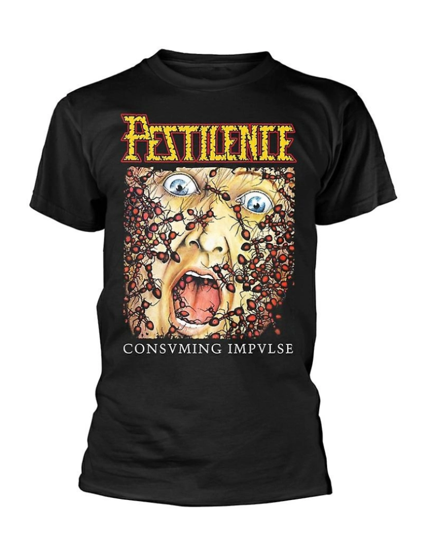 Rockinstone - T-shirt Impulso Consumidor de Pestilência