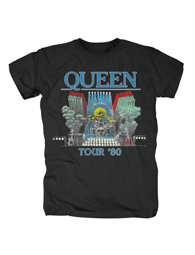 Rockinstone - T-shirt Rainha Tour 80