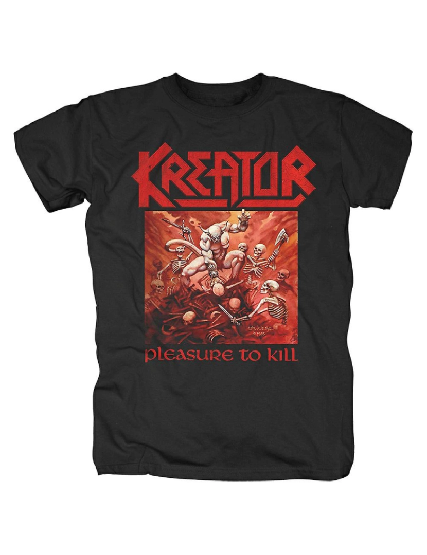 Rockinstone - T-shirt Kreator Kreator Prazer em Matar