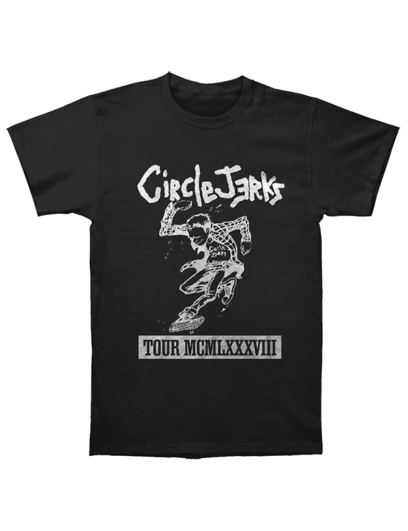 Rockinstone - T-shirt Turnê Circle Jerks 1988