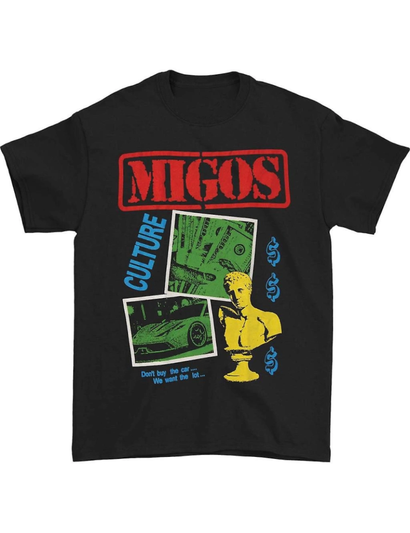 Rockinstone - T-shirt Migos não compram o carro