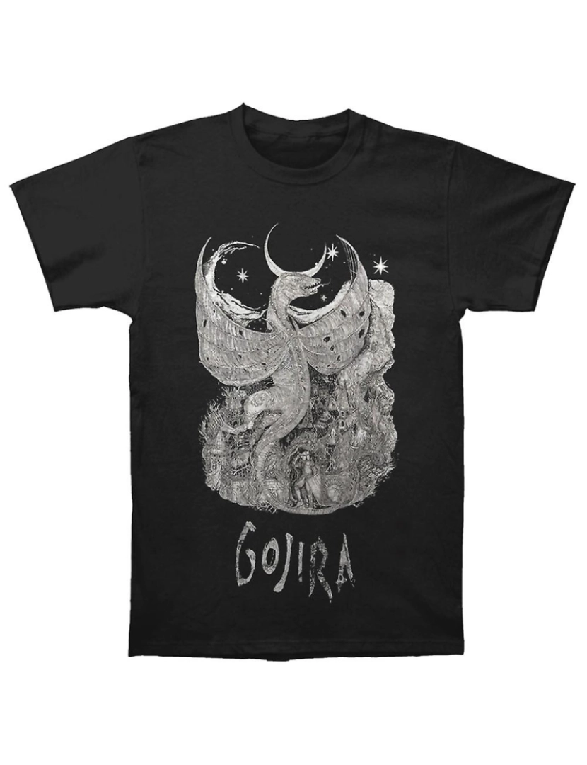 Rockinstone - T-shirt Moradias do Dragão Gojira