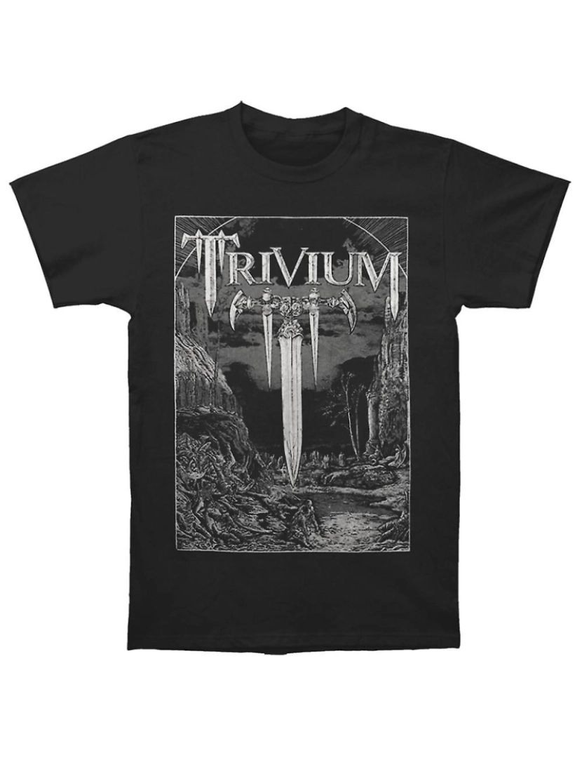 Rockinstone - T-shirt Batalha Trivium