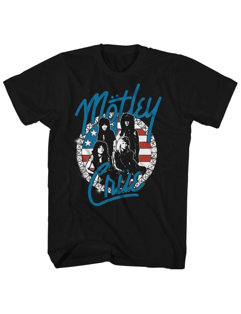 imagem de T-shirt Camisa Motley Crue Stars & Studs1