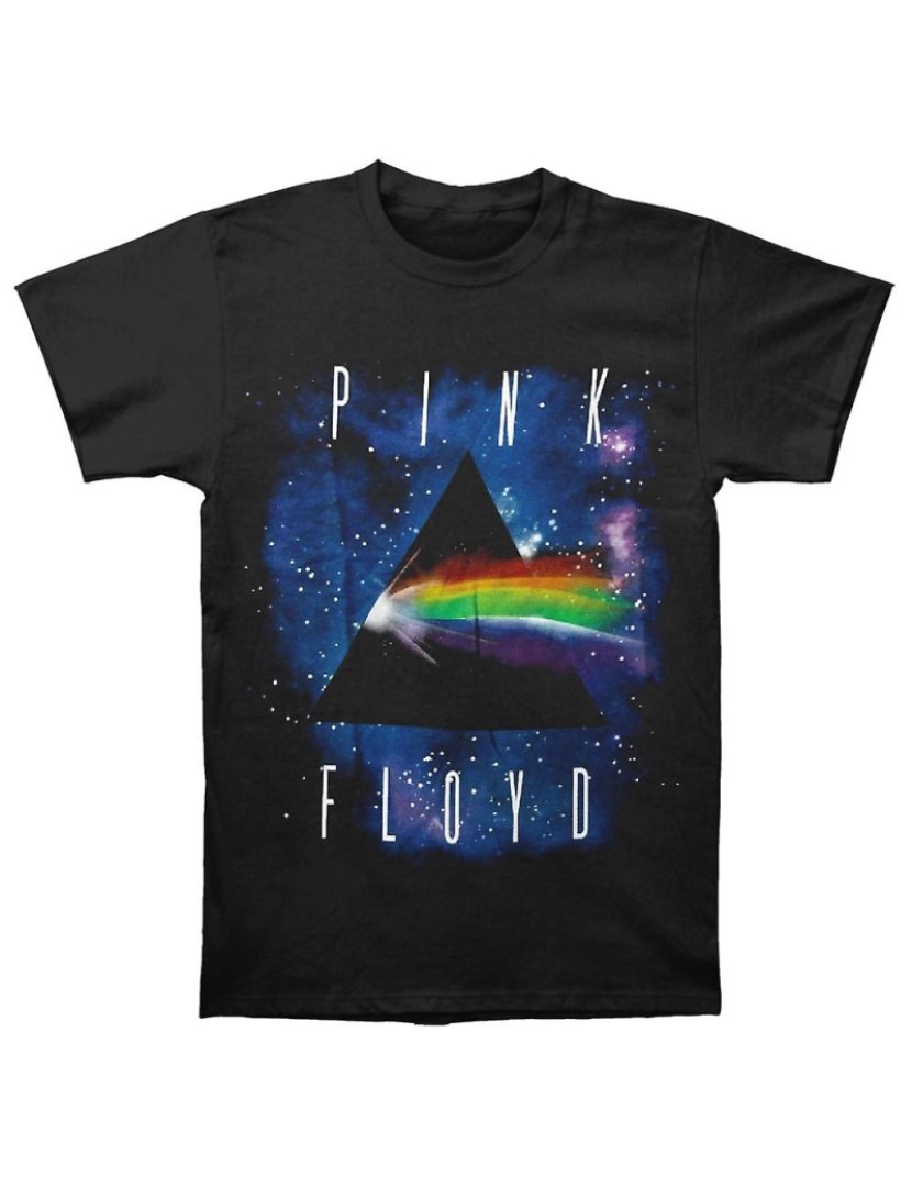 Rockinstone - T-shirt Espaço do lado negro do Pink Floyd