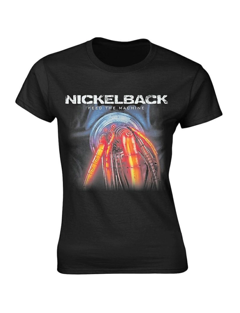 Rockinstone - T-shirt Nickelback alimenta a máquina