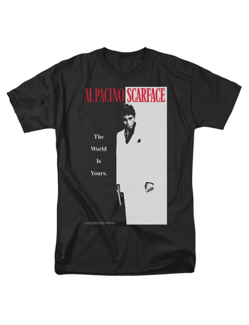 Rockinstone - T-shirt Scarface Clássico