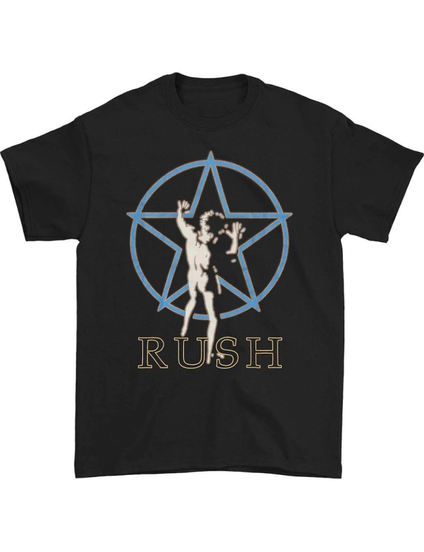 Rockinstone - T-shirt Rush Starman Brilho