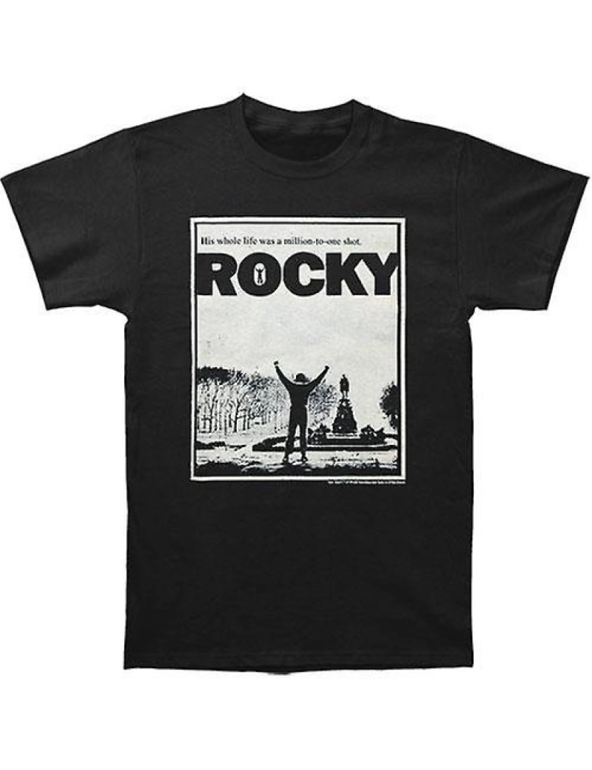 Rockinstone - T-shirt Rocky milhão para um tiro