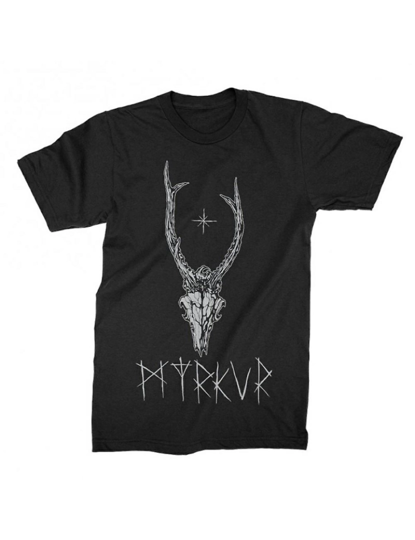 imagem de T-shirt Crânio de cervo Myrkur1