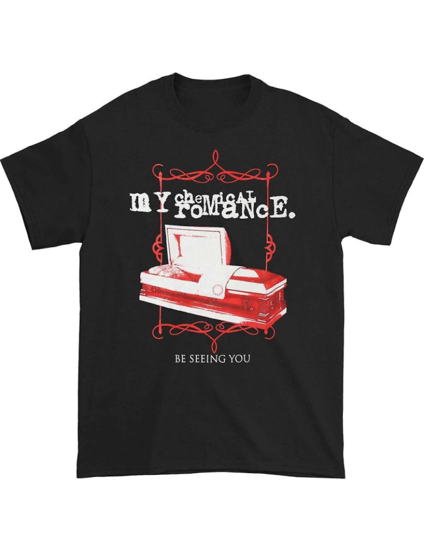 Rockinstone - T-shirt Camiseta My Chemical Romance Caixão