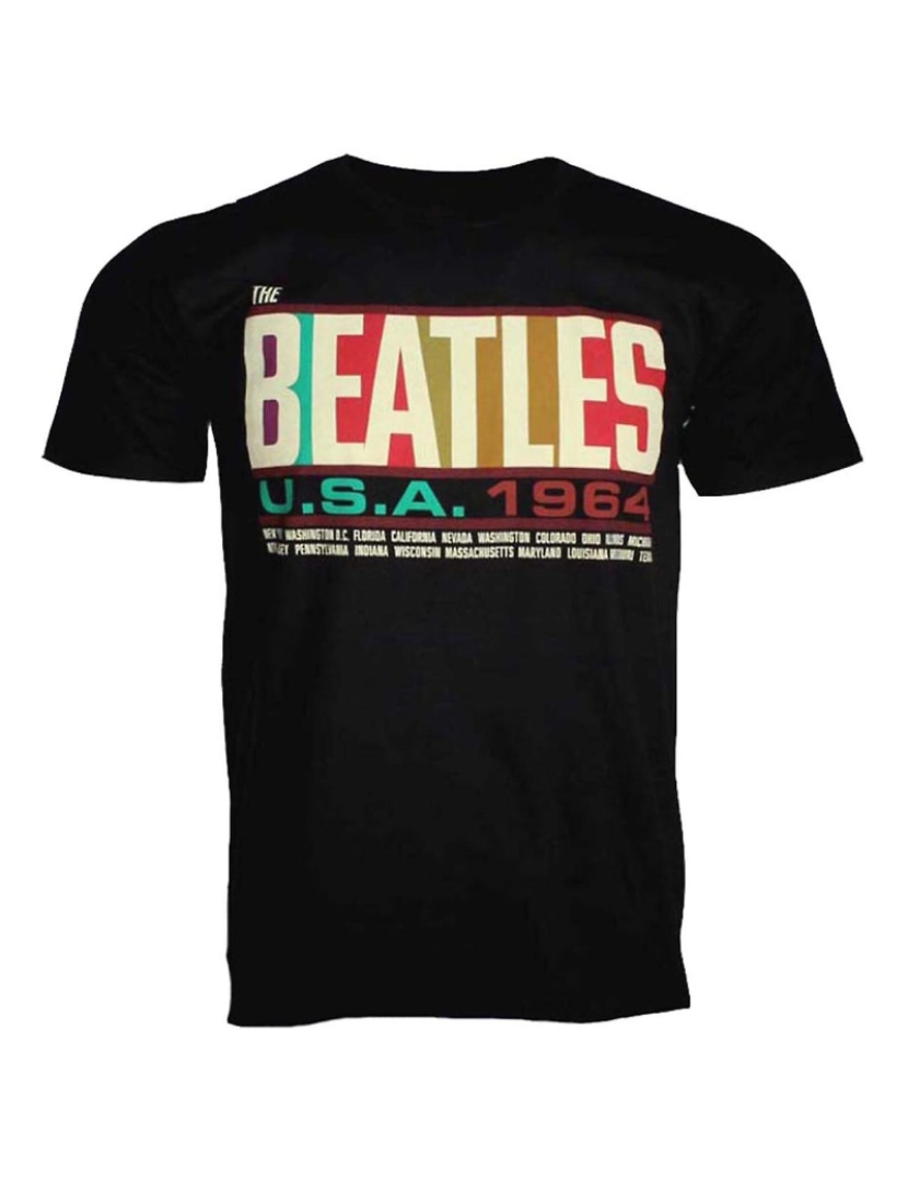 Rockinstone - T-shirt Os Beatles Beatles EUA 1964