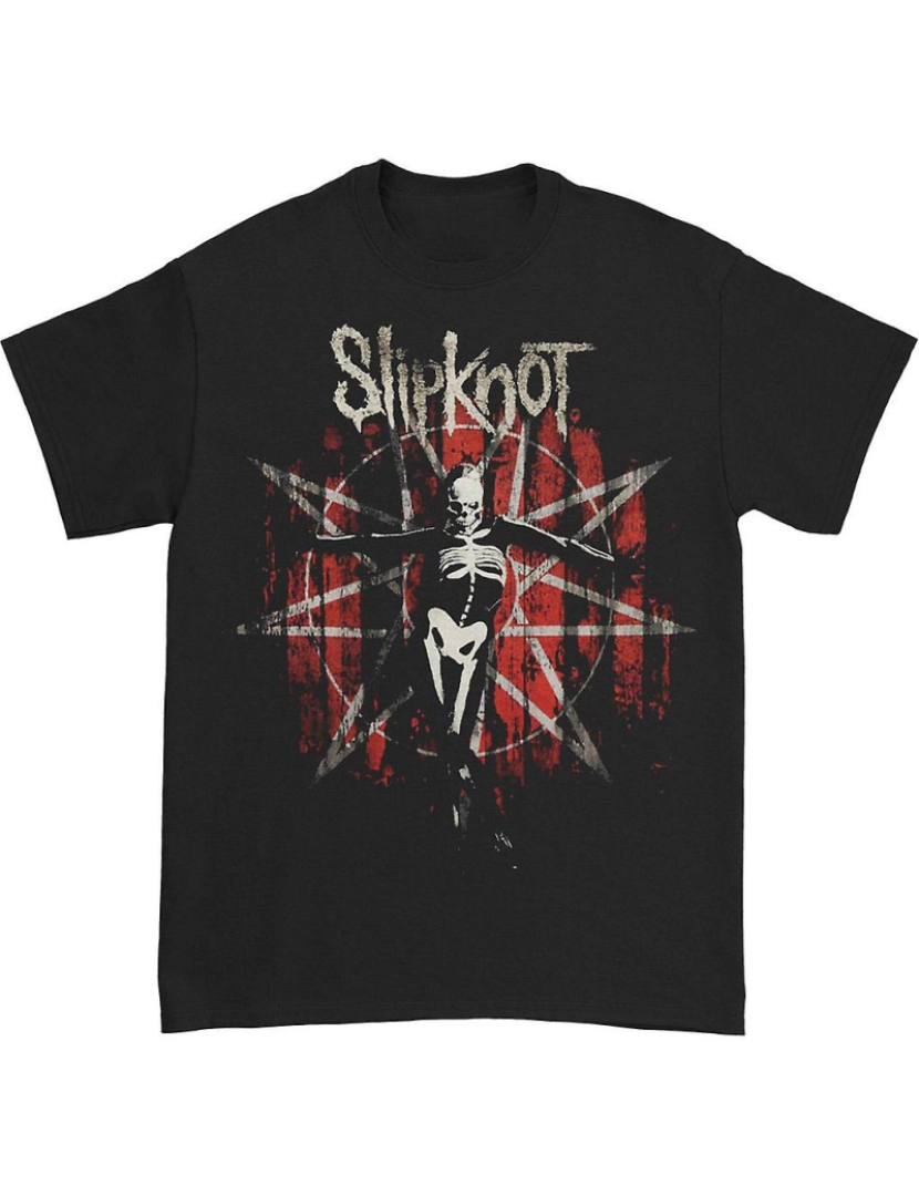 imagem de T-shirt Slipknot, a estrela do capítulo cinza1