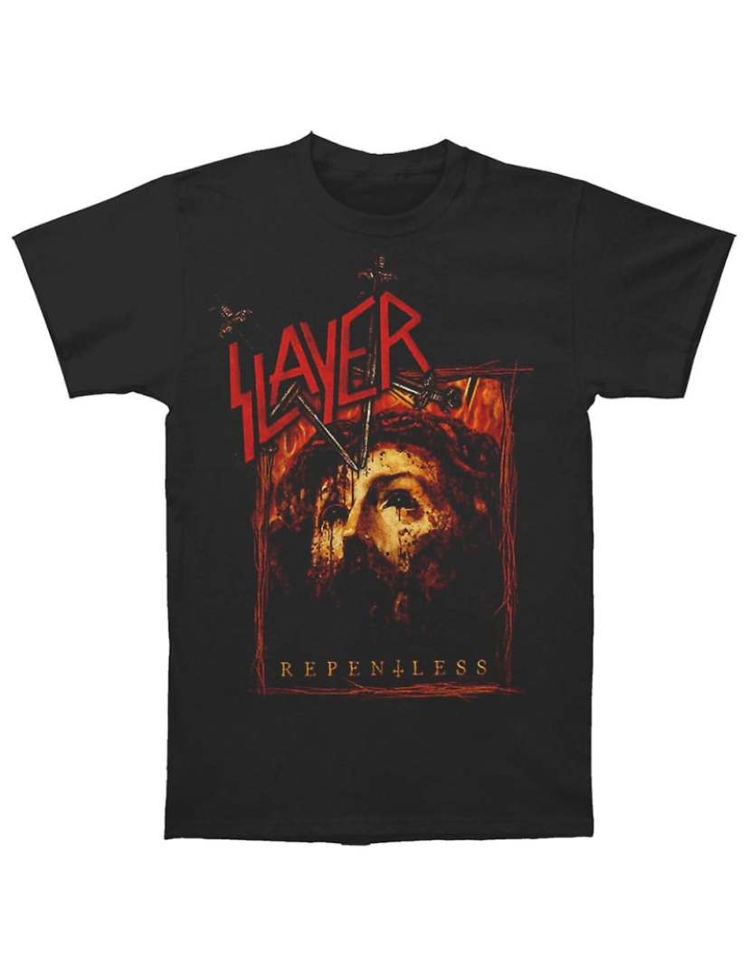 Rockinstone - T-shirt Retângulo Arrependido do Slayer