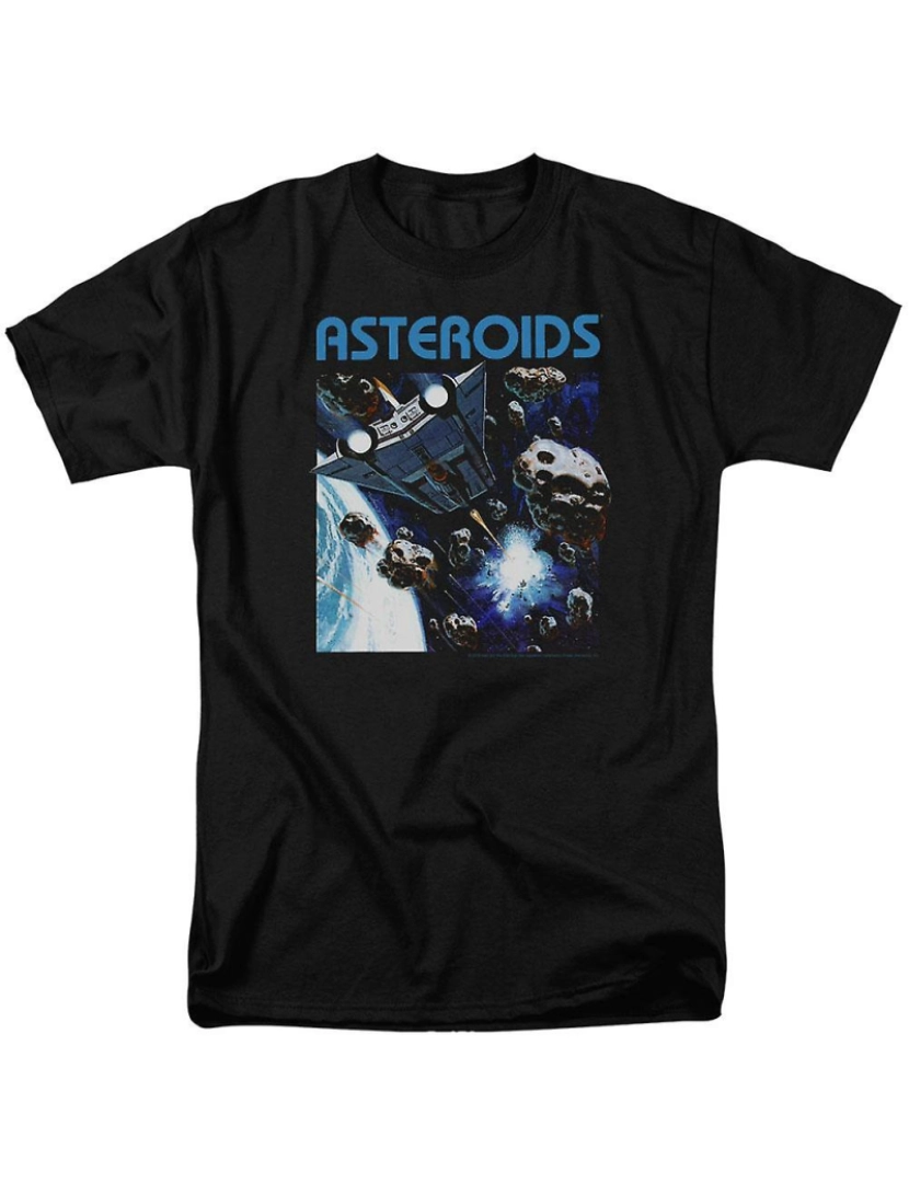 Rockinstone - T-shirt Atari 2600 Asteróides Adulto