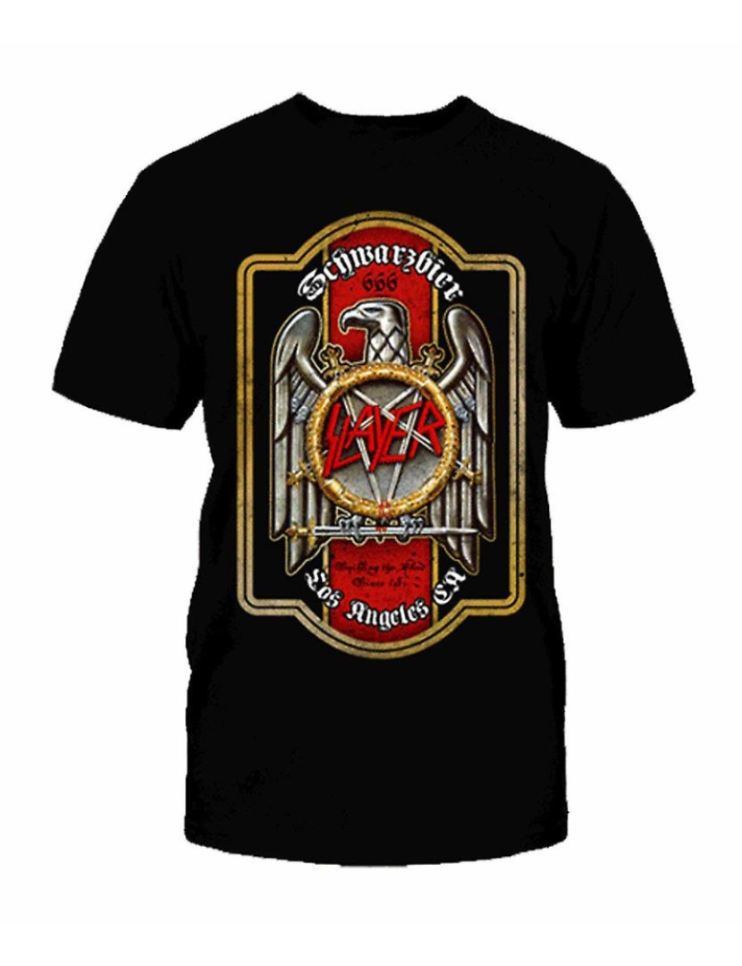 imagem de T-shirt Rótulo de cerveja Slayer1