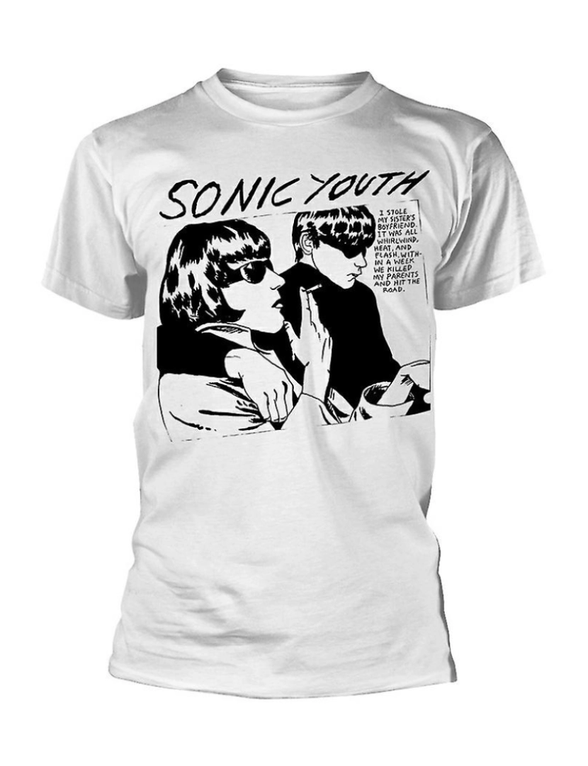 Rockinstone - T-shirt Capa do álbum Sonic Youth Goo