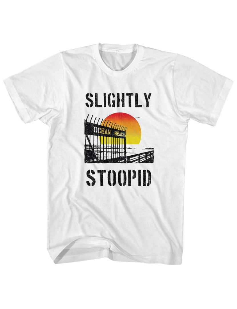 Rockinstone - T-shirt Camisa ligeiramente stoopid