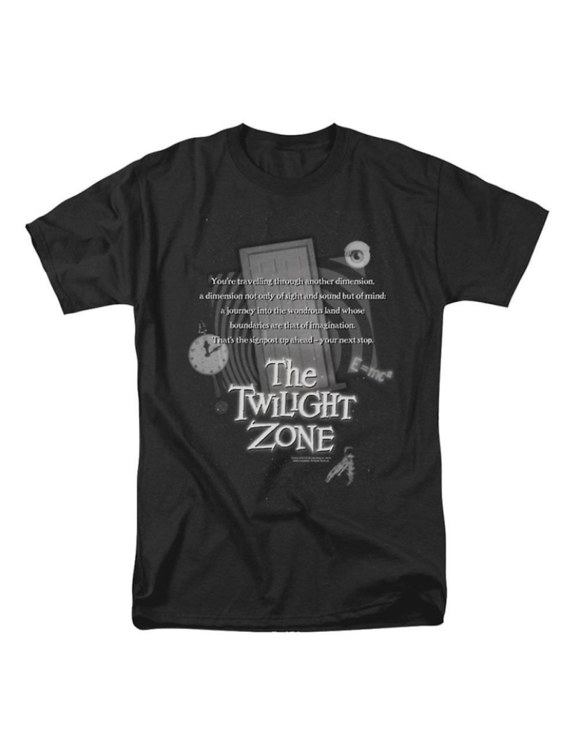 Rockinstone - T-shirt Monólogo da Twilight Zone