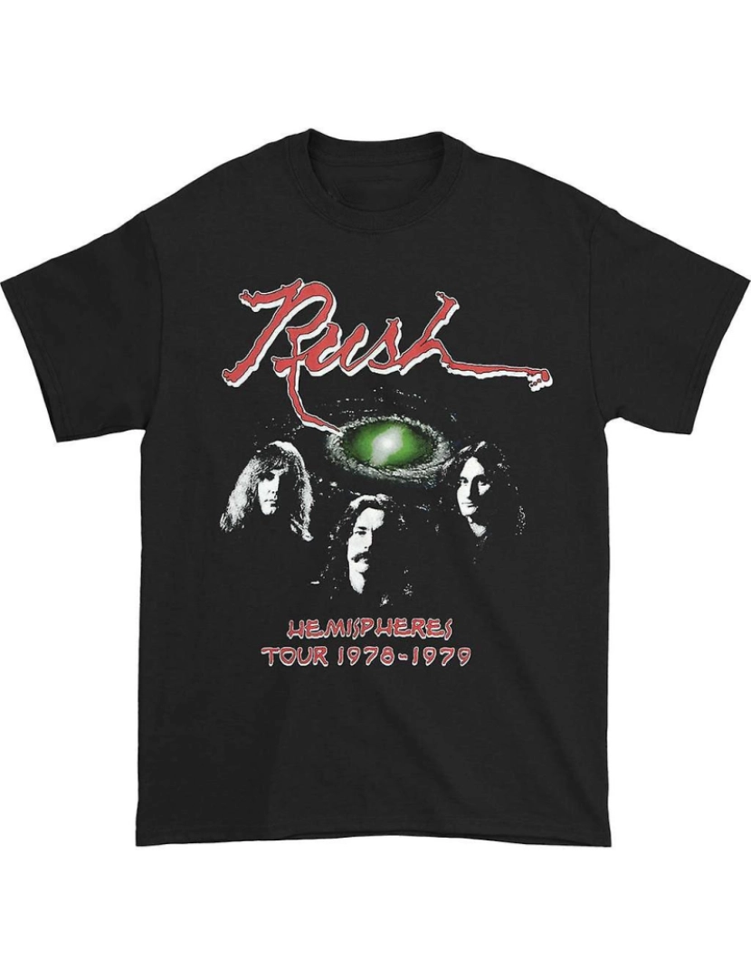 Rockinstone - T-shirt Turnê Mundial dos Hemisférios Rush 1978-79