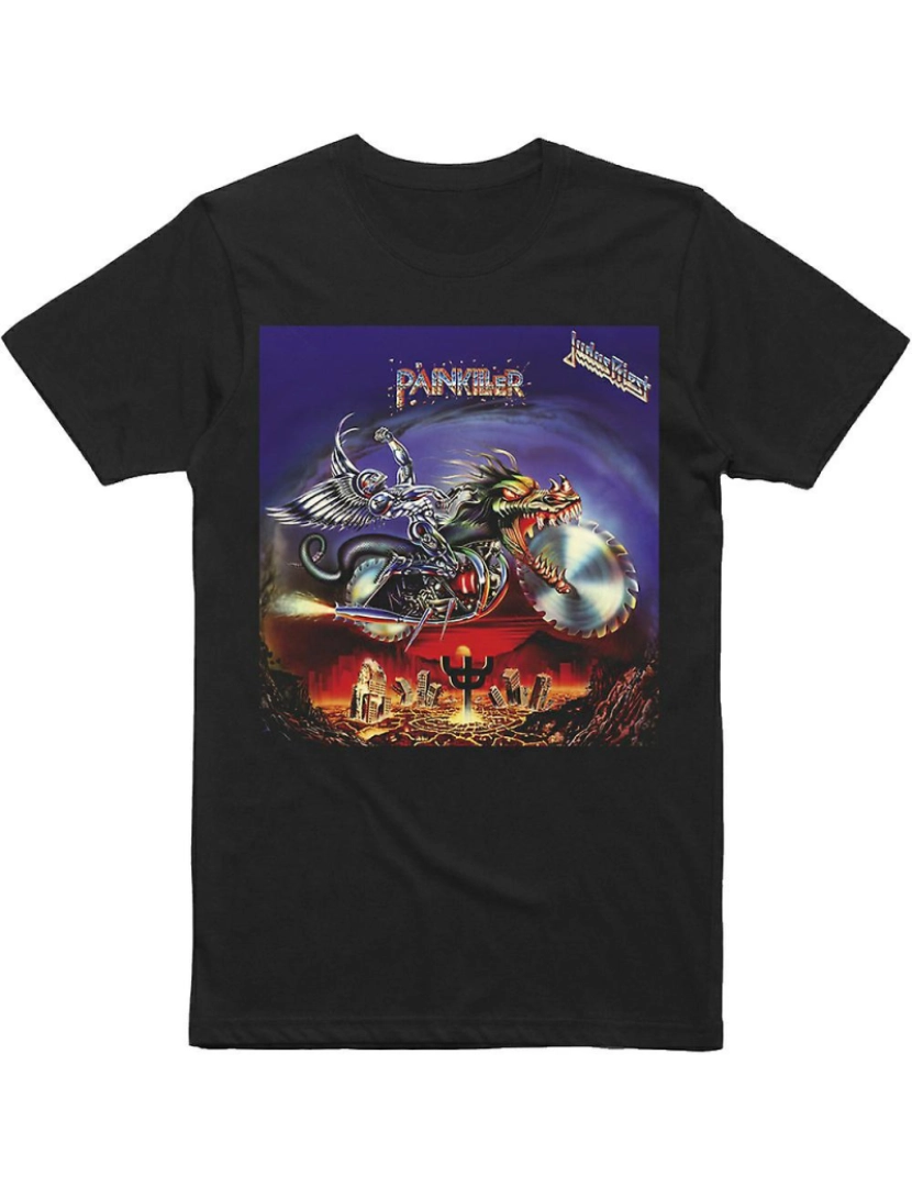 Rockinstone - T-shirt Álbum analgésico do Judas Priest