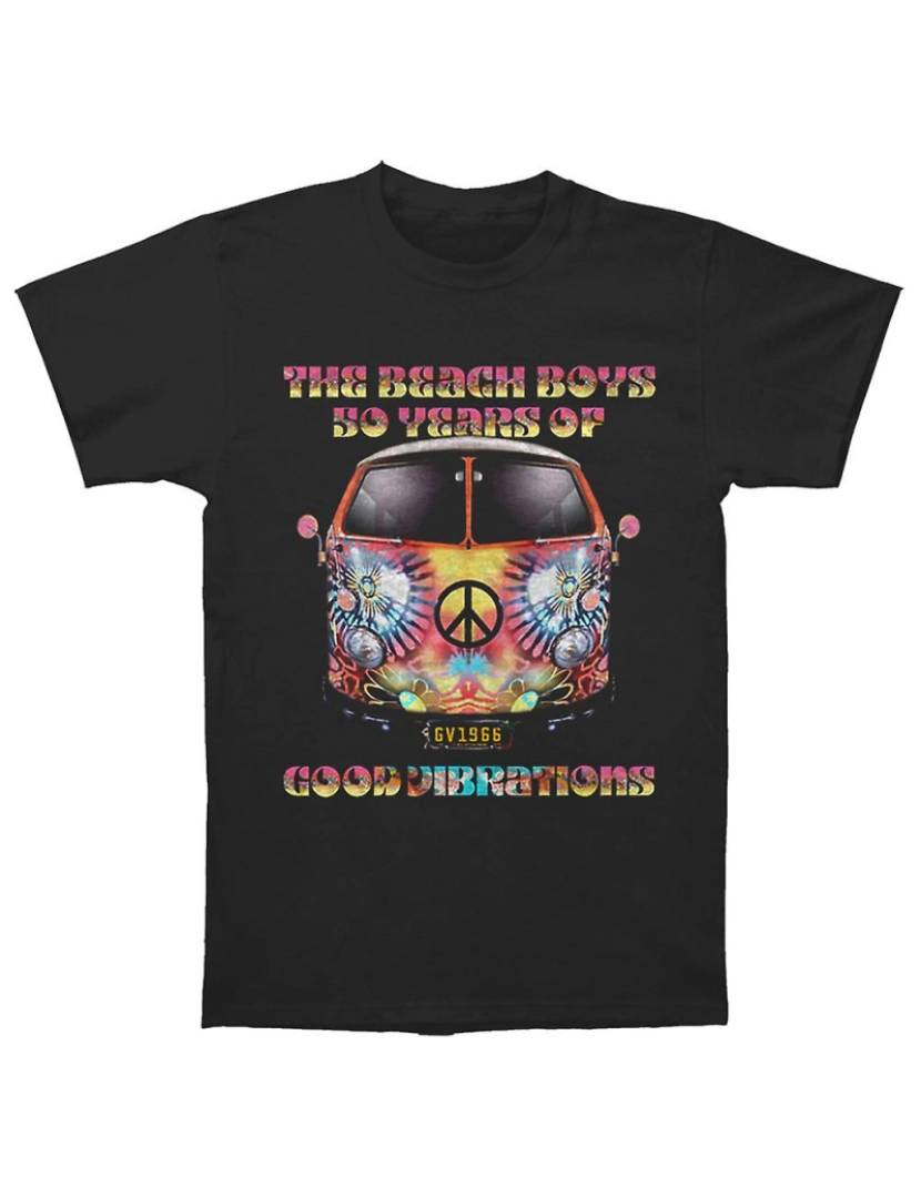 Rockinstone - T-shirt Excursão Good Vibes dos Beach Boys