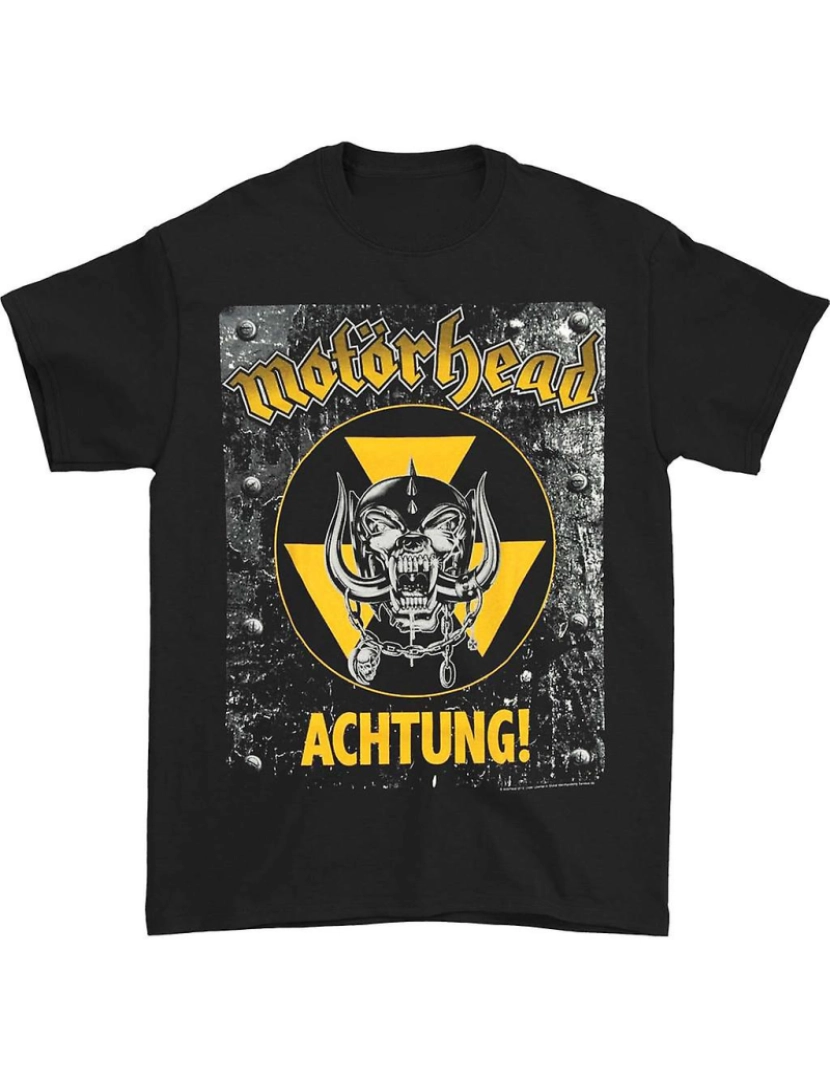 Rockinstone - T-shirt Motorhead Achtung!