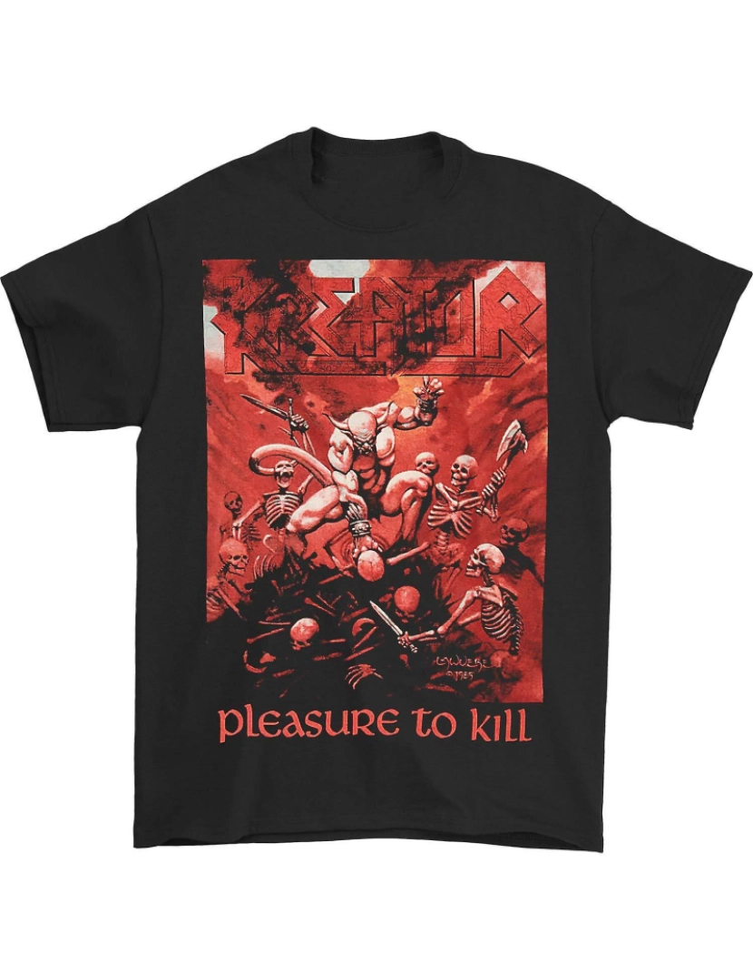 Rockinstone - T-shirt Kreator Prazer em Matar