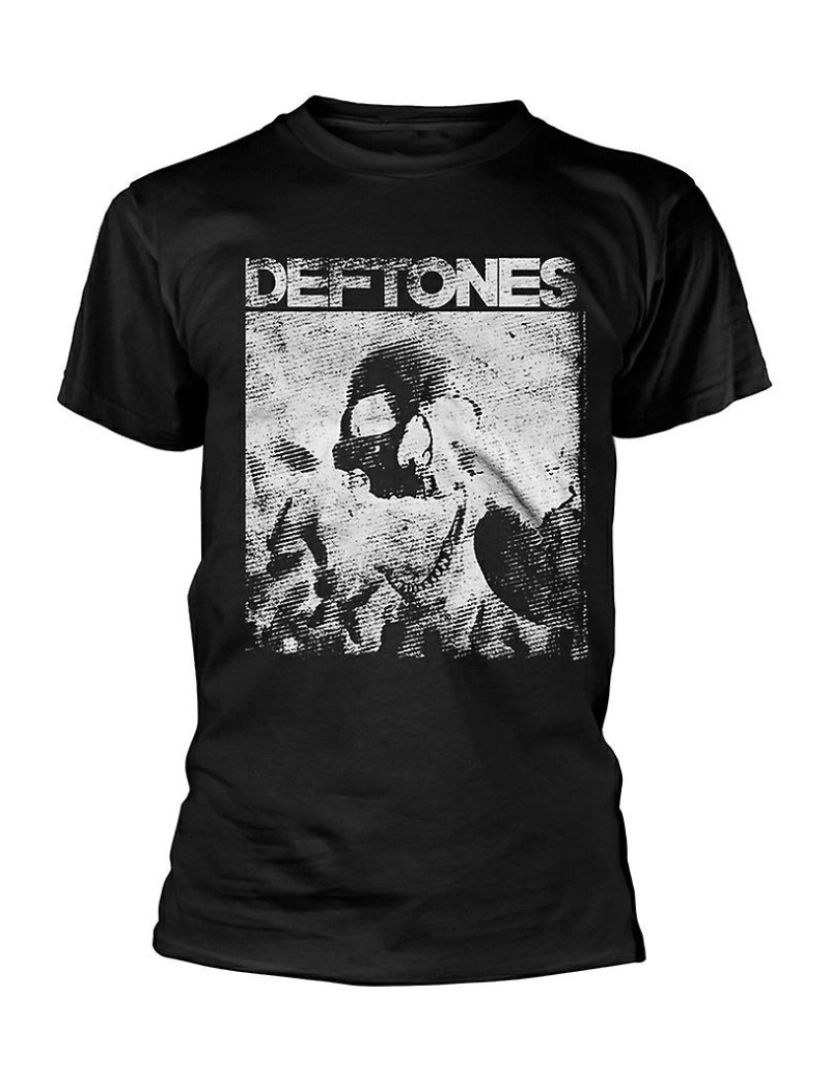 Rockinstone - T-shirt Deftones Crânio