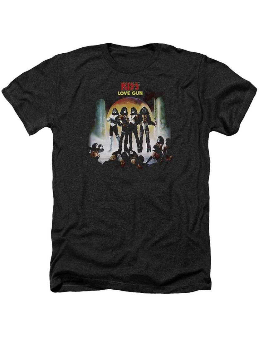 Rockinstone - T-shirt Capa para arma KISS Lover