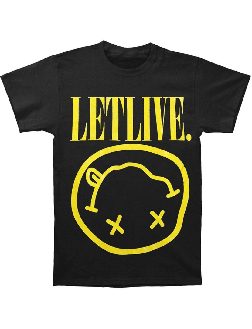 Rockinstone - T-shirt Deixe viver. Nirvana