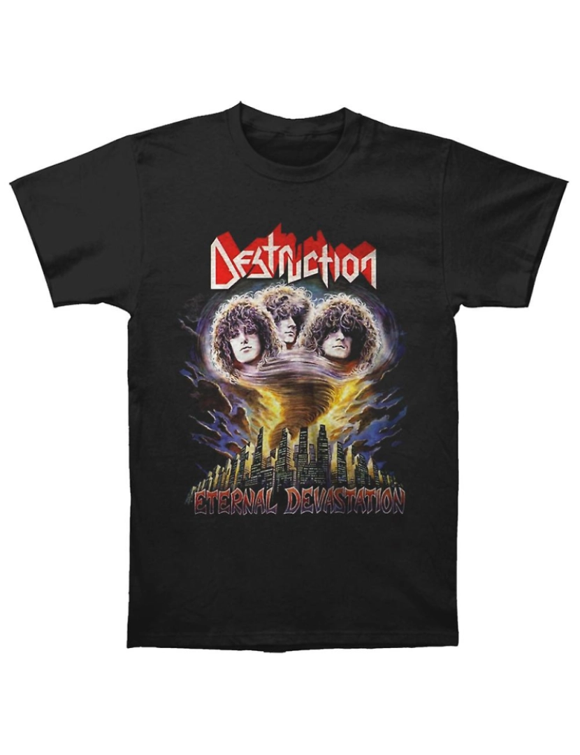 Rockinstone - T-shirt Destruição Devastação Eterna