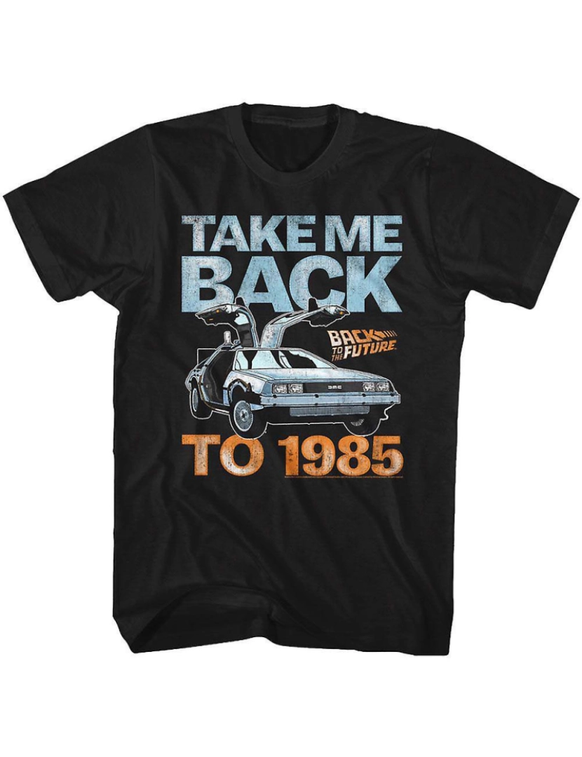 Rockinstone - T-shirt De volta ao futuro, leve-me de volta a 1985