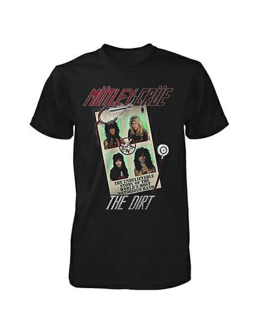 Rockinstone - T-shirt Motley Crue Dr Feelgood A Sujeira