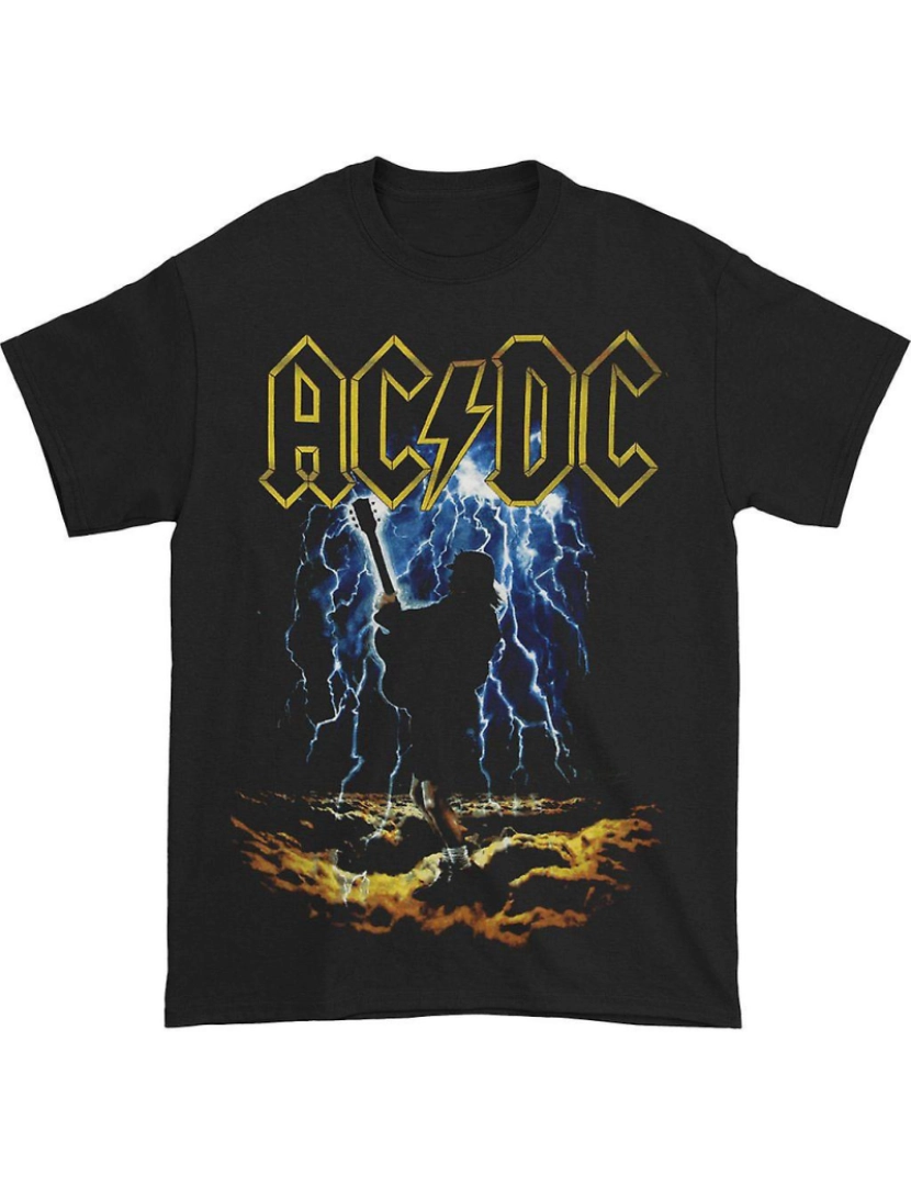 Rockinstone - T-shirt AC/DC Stephen Fishwick "Rodovia para o Inferno"