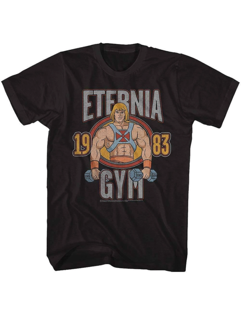 Rockinstone - T-shirt Mestres do Universo He Man Gym