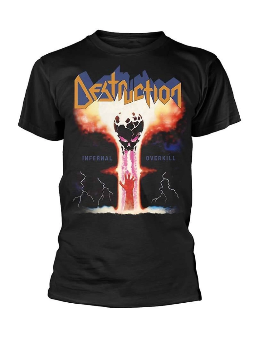 Rockinstone - T-shirt Exagero Infernal de Destruição