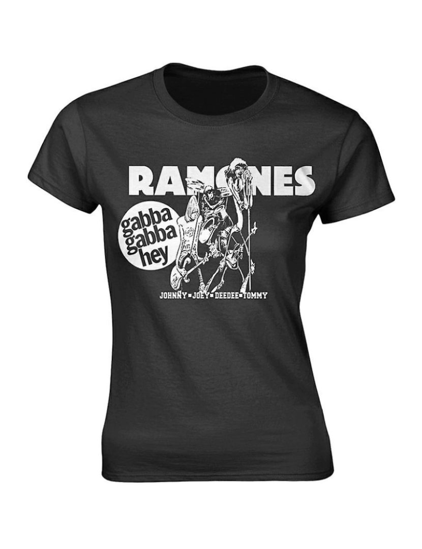 Rockinstone - T-shirt Ramones Gabba Gabba Ei desenho animado