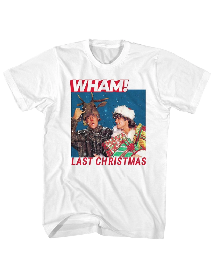 imagem de T-shirt Uau! Último feriado de Natal Wham! Camisa1