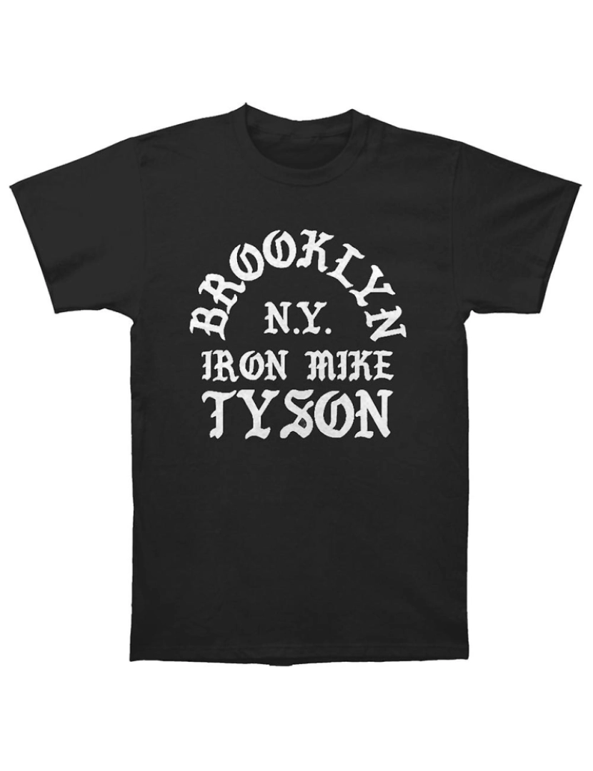 Rockinstone - T-shirt Texto em inglês antigo de Mike Tyson