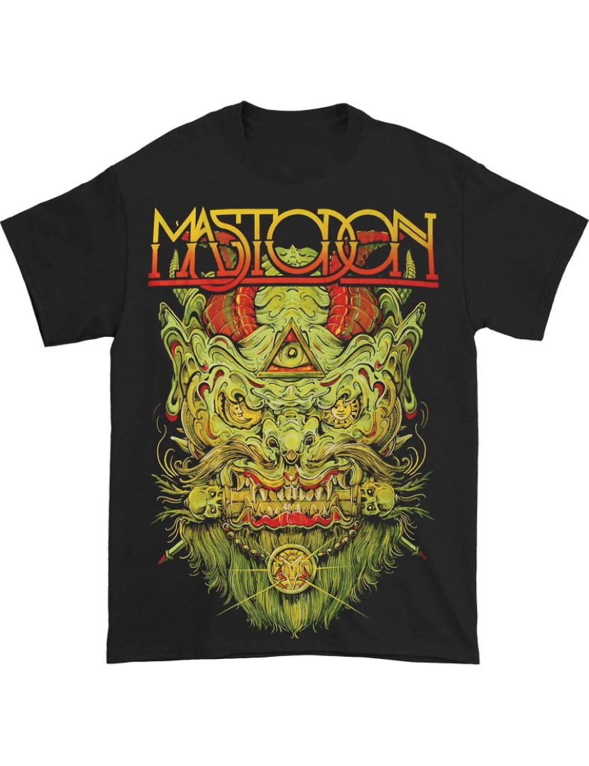 Rockinstone - T-shirt Máscara de Mastodonte