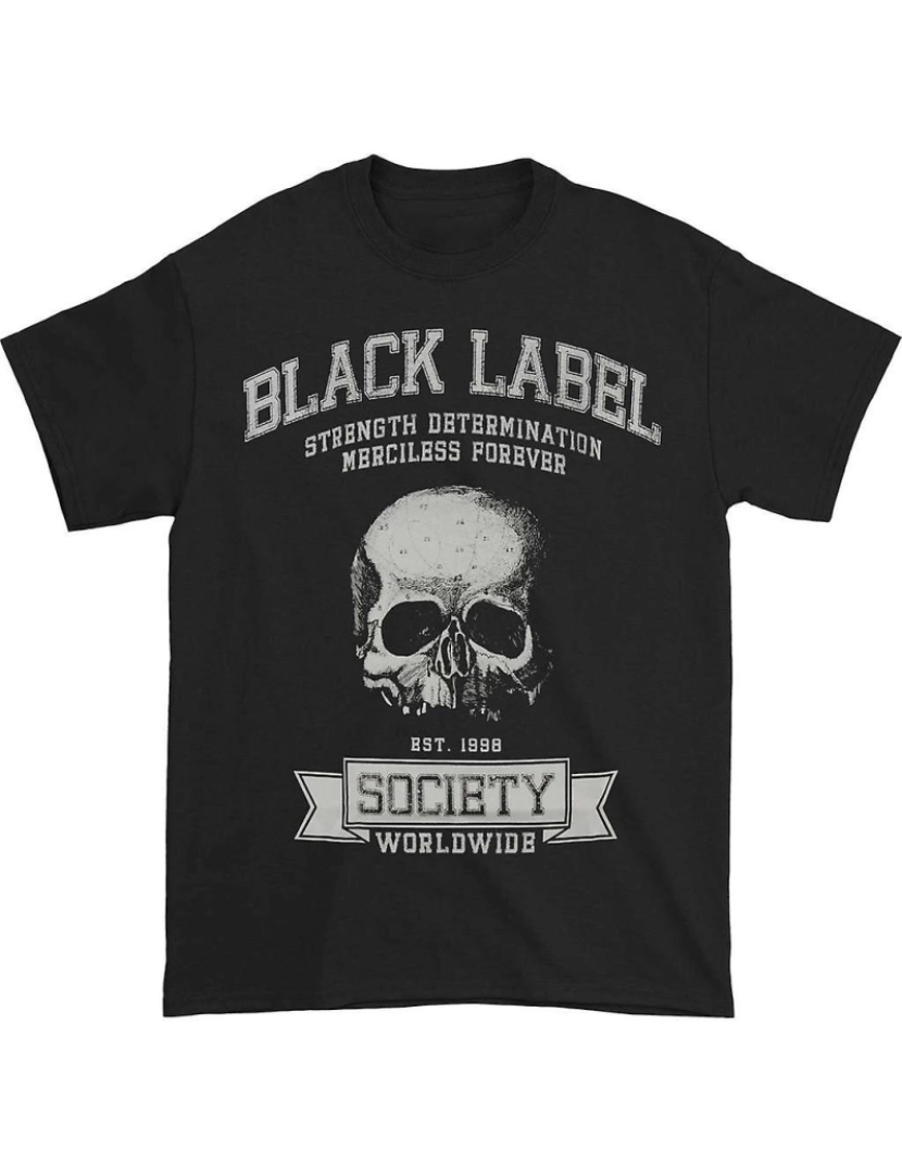 Rockinstone - T-shirt Camiseta Black Label Society Worldwide Arch