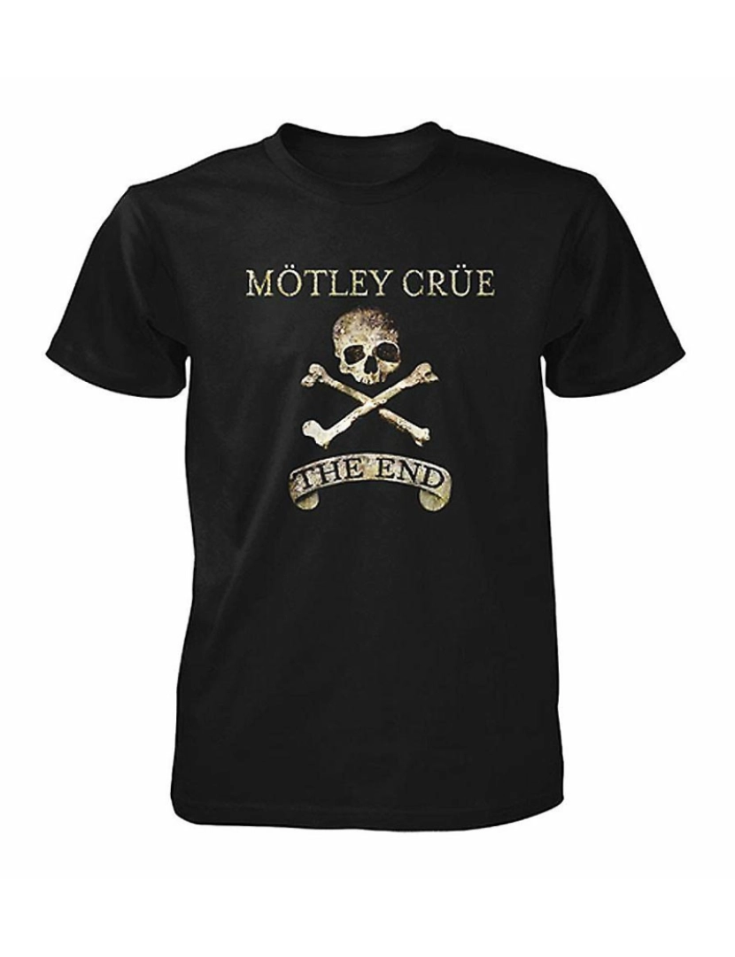 Rockinstone - T-shirt Motley Crüe O Fim